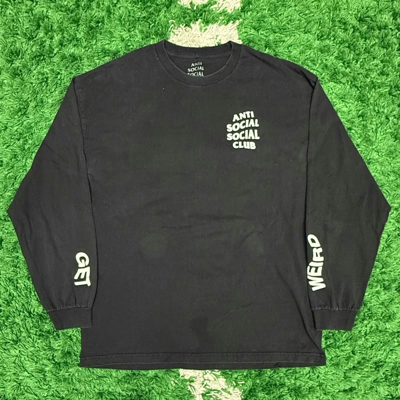 Anti Social Social Club Long Sleeve T-Shirt Black