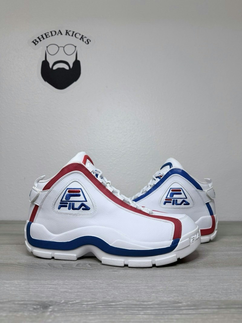Fila 96 Grant Hill 2 White Red Blue