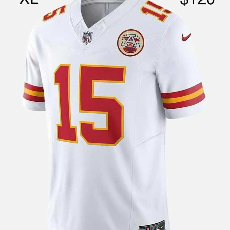 Nike Patrick Mahomes Kansas City Chiefs White Game Jersey