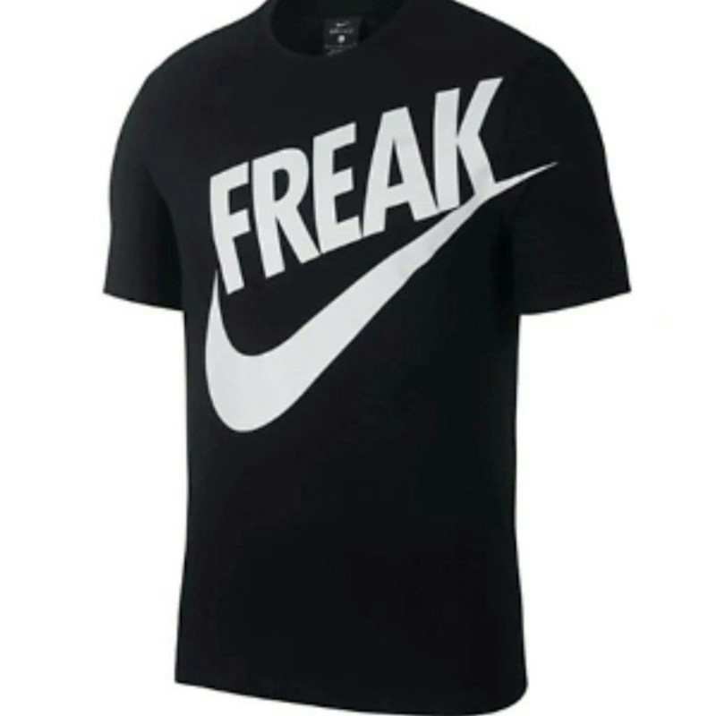 Nike Giannis Freak Swoosh T-Shirt Black