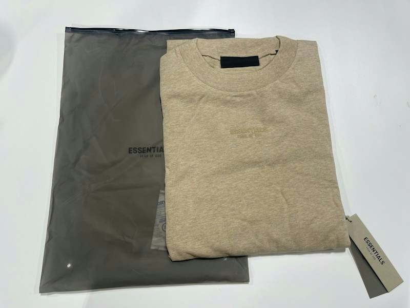 Fear of God Essentials T-shirt Gold Heather