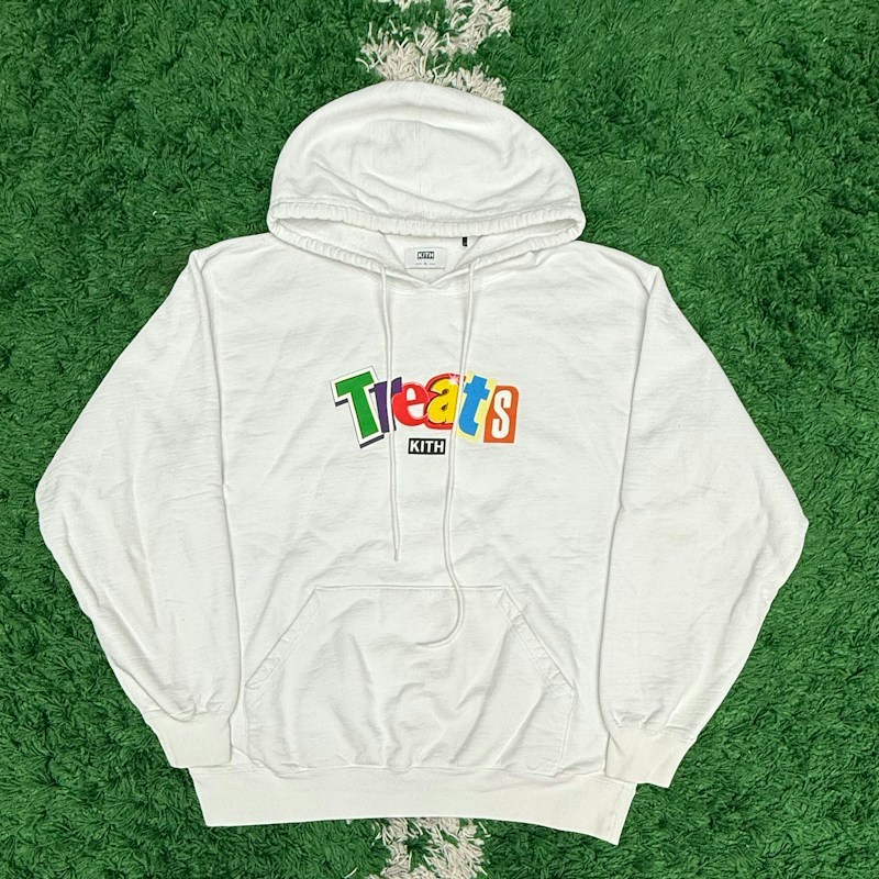 Kith Treats Logo Hooded Sweatshirt White