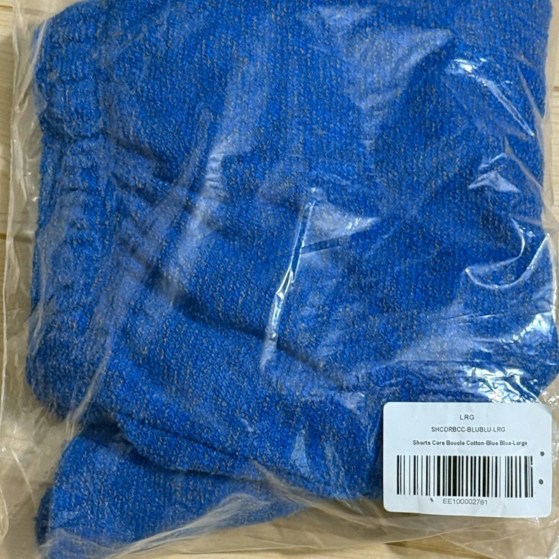 Eric Emanuel Core Boucle Shorts Blue