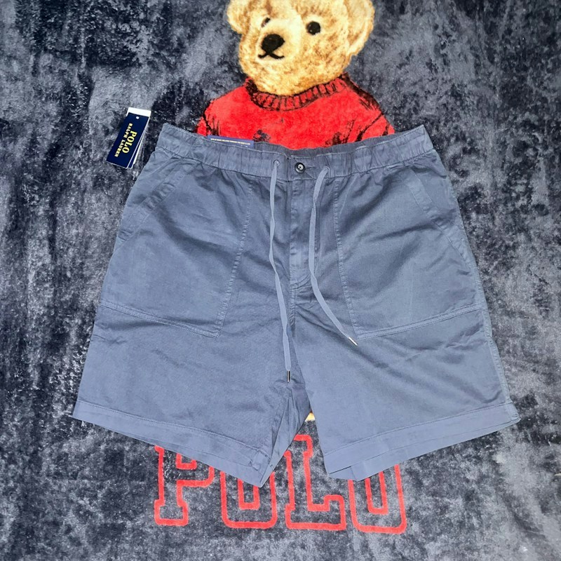 Polo Ralph Lauren Relaxed Fit Drawstring Flat Short Navy