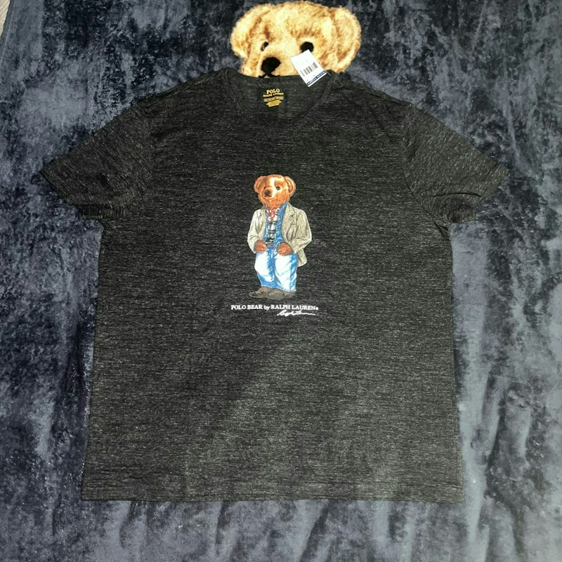 Polo Ralph Lauren Polo Bear T-Shirt Black Heather