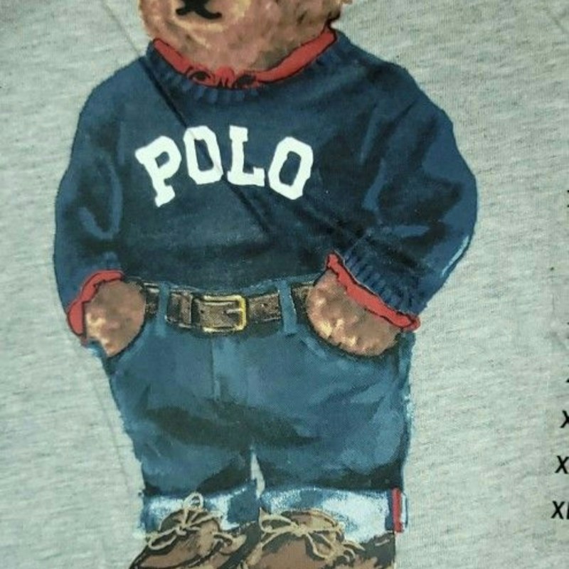Polo Ralph Lauren Polo Bear T-Shirt Grey Heather