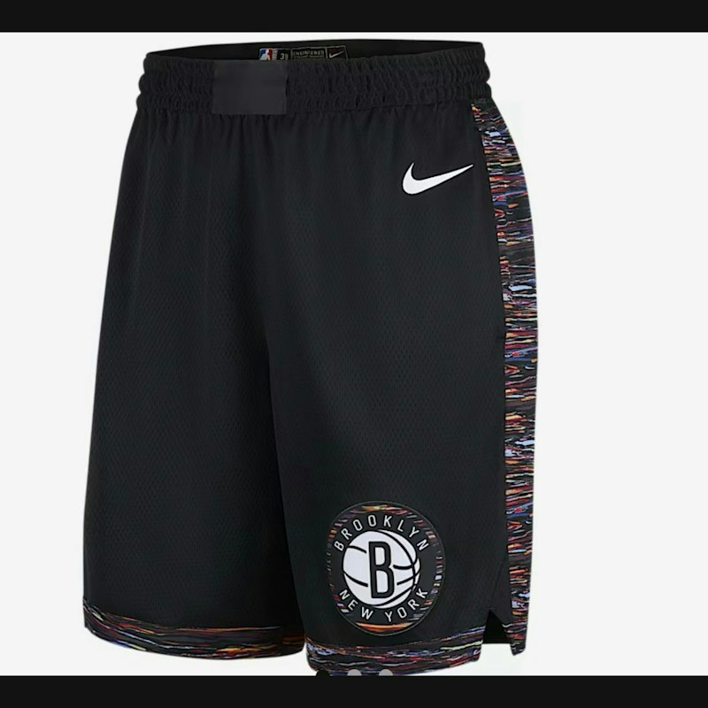 Nike Brooklyn Nets City Edition Swingman Shorts Black