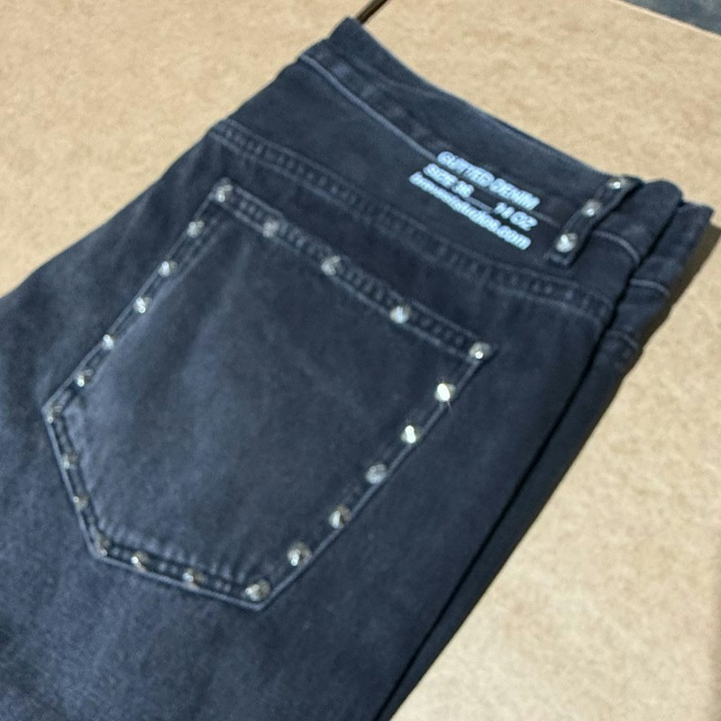 Bravest Studios Gutted Denim Jeans Black