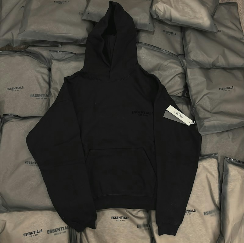 Fear of God Essentials Hooded Sweatshirt Stretch Limo