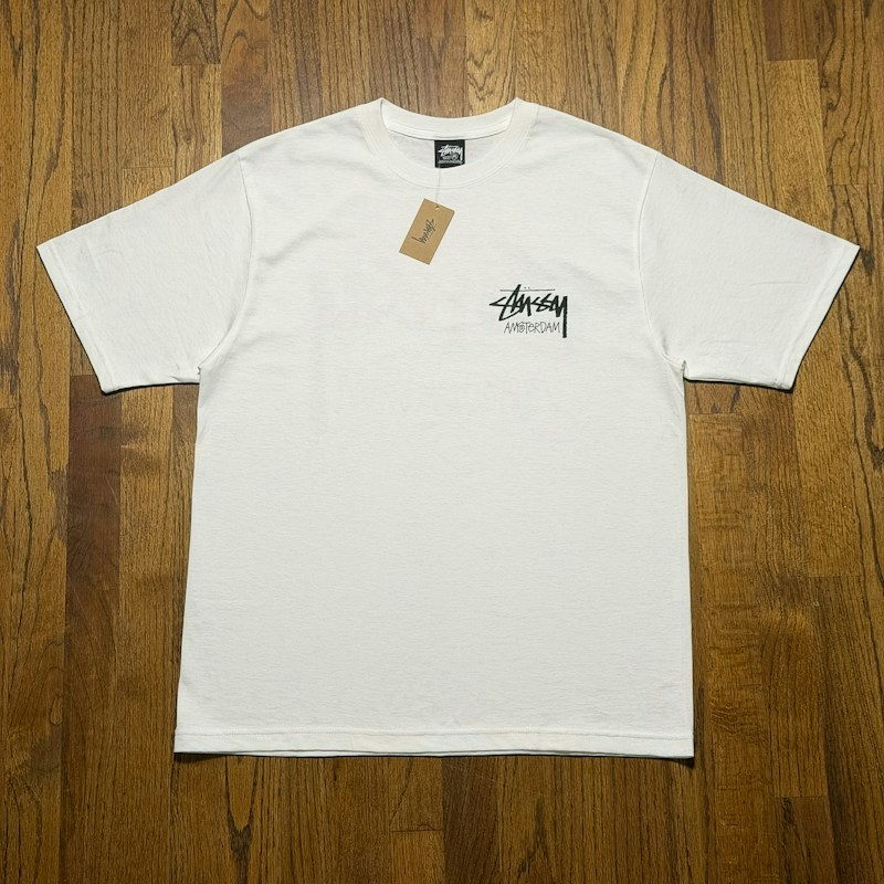 Stüssy Amsterdam Chapter Tee White