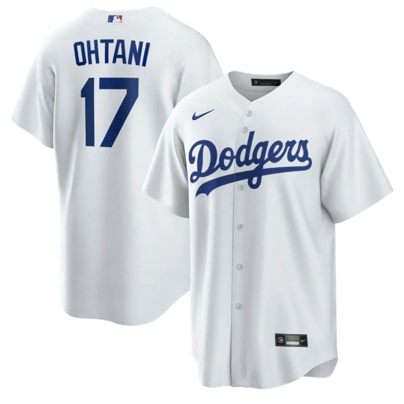 Nike Los Angeles Dodgers Shohei Ohtani Home Jersey White