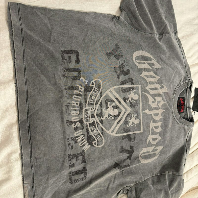 Godspeed collegiate tee