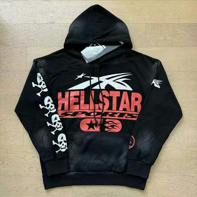 Hellstar Sports Hoodie Black