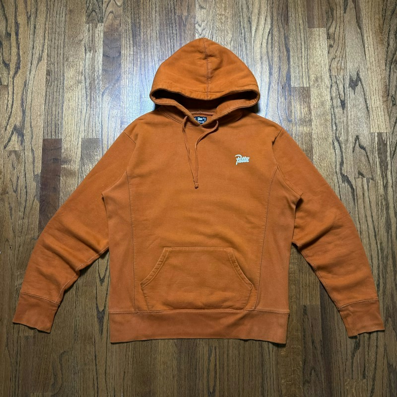 Patta Basic Hoodie Rust