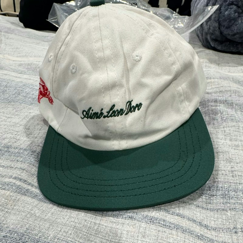 Aimé Leon Dore x Porsche Pegasus Hat White Green
