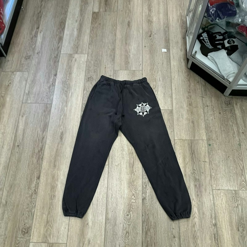 Saint Mxxxxxx x Denim Tears Sweatpants Black