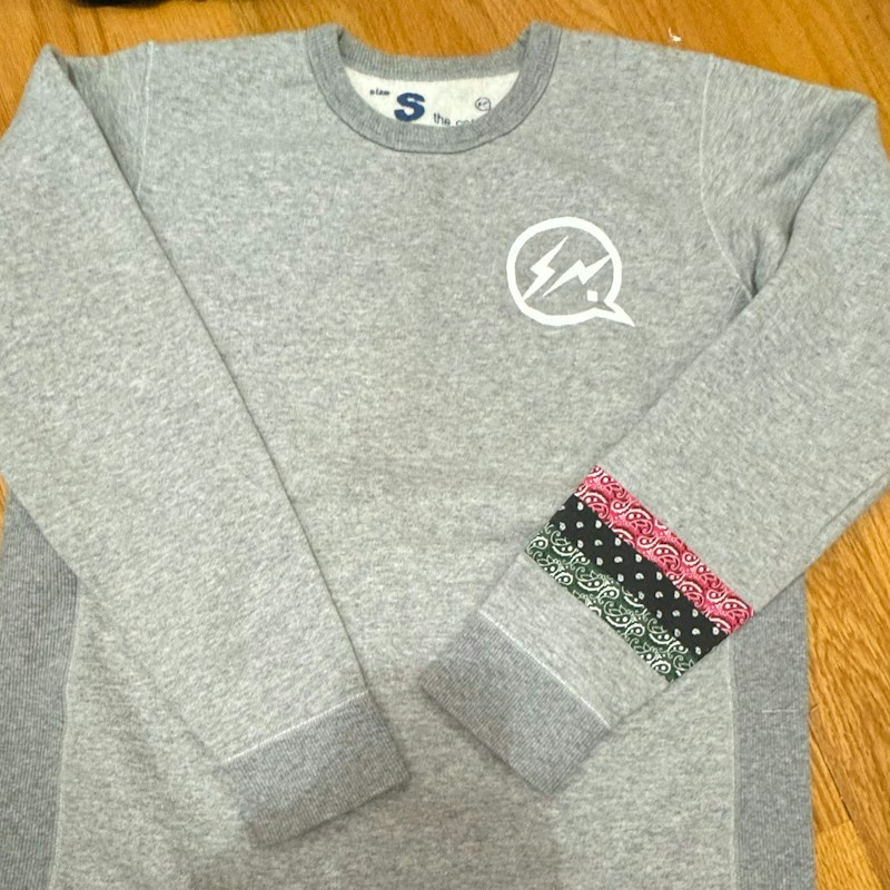 Fragment Design x vanquish Sweatshirt Grey