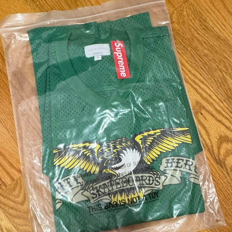 Supreme Anti Hero Football Top Kelly Green