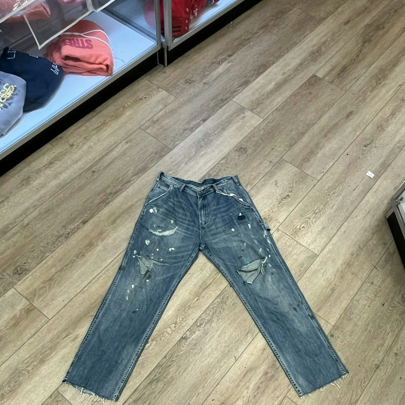 Saint Mxxxxxx Painter Denim Pants Blue