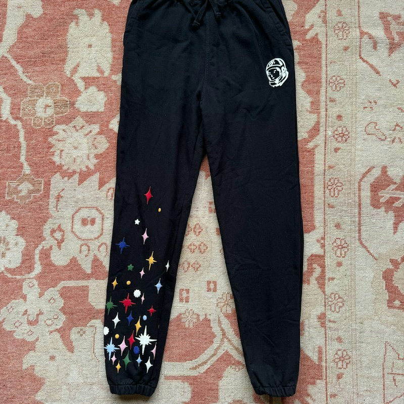 Billionaire Boys Club Astronaut Star Print Sweatpants Black