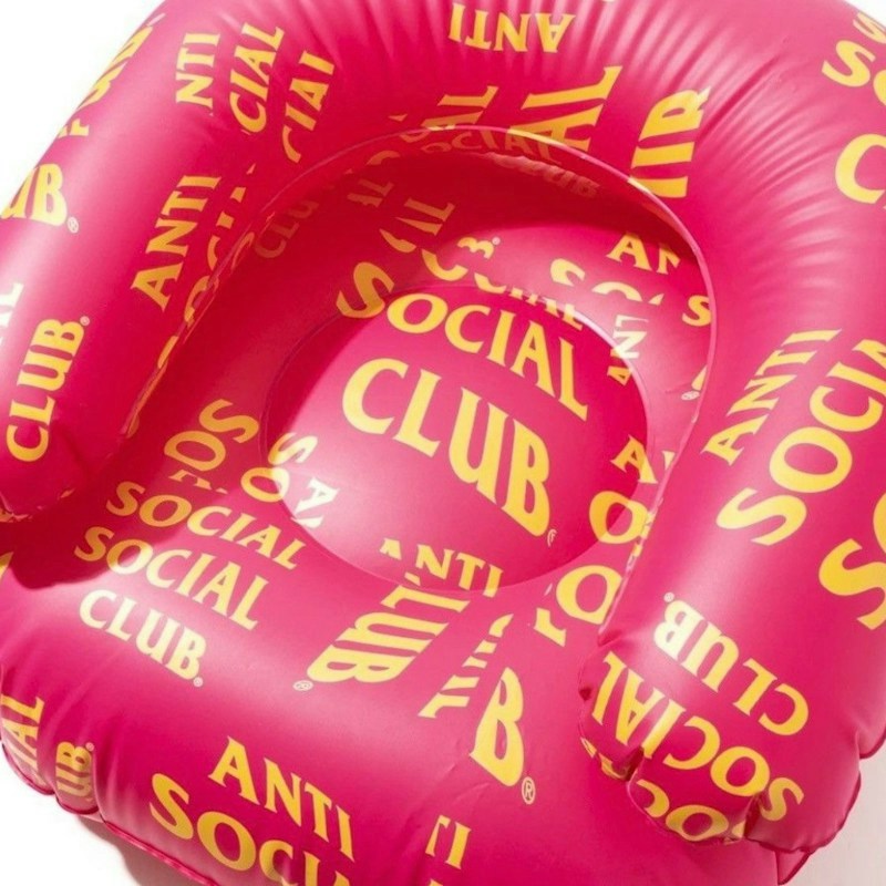 Anti Social Social Club Inflatable Chair Pink