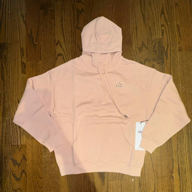Alo Yoga Accolade Hoodie Ballet Pink