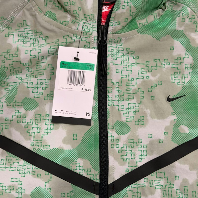 Nike Tech Pack Full Zip Jacket Green