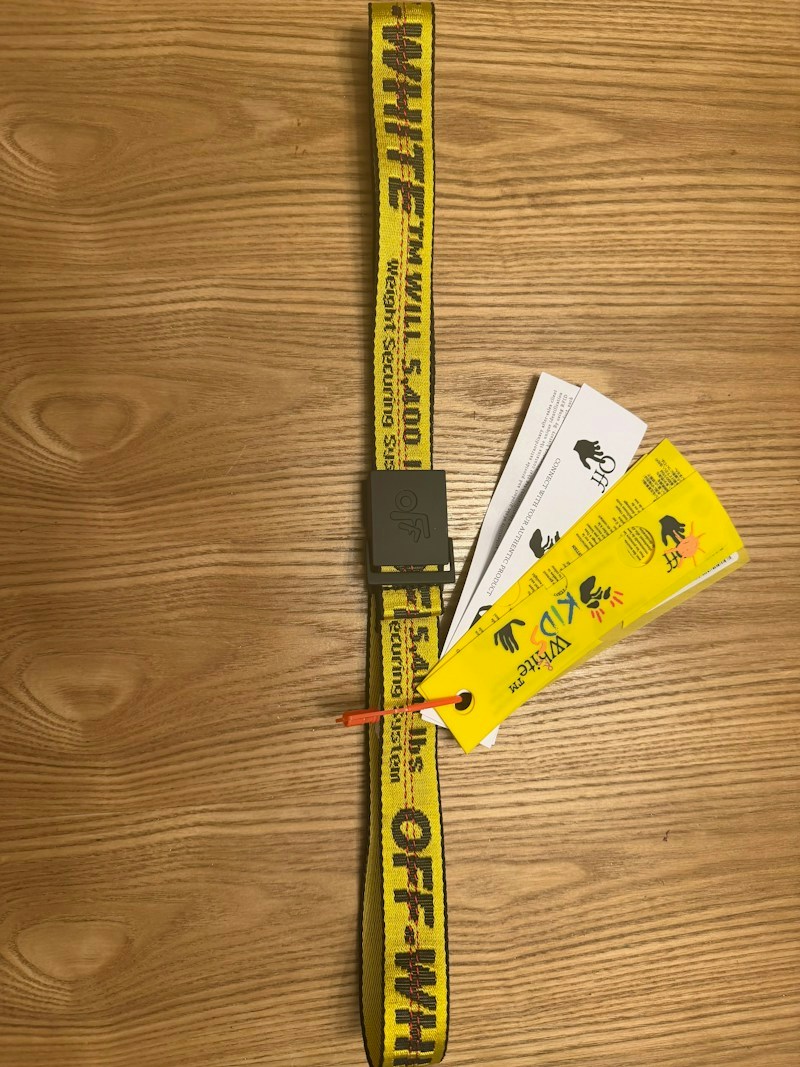 Off-White Classic Industrial Belt Kid’s