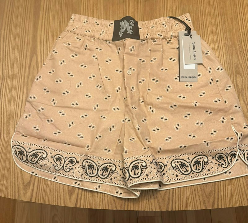 Palm Angels Paisley Shorts