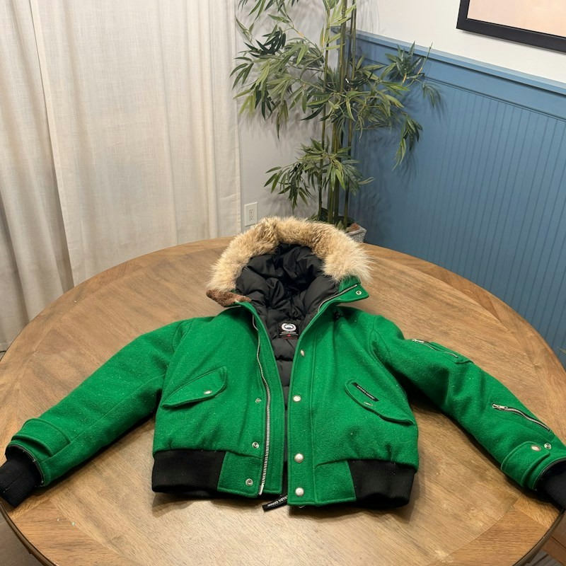 Canada Goose Yuki Matsuda Snorkel Bomber Jacket Green