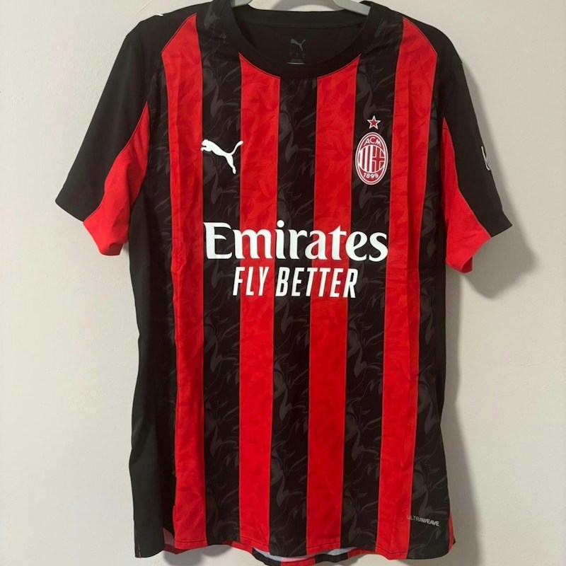Puma AC Milan Home Jersey Authentic For All Time Red Puma Black