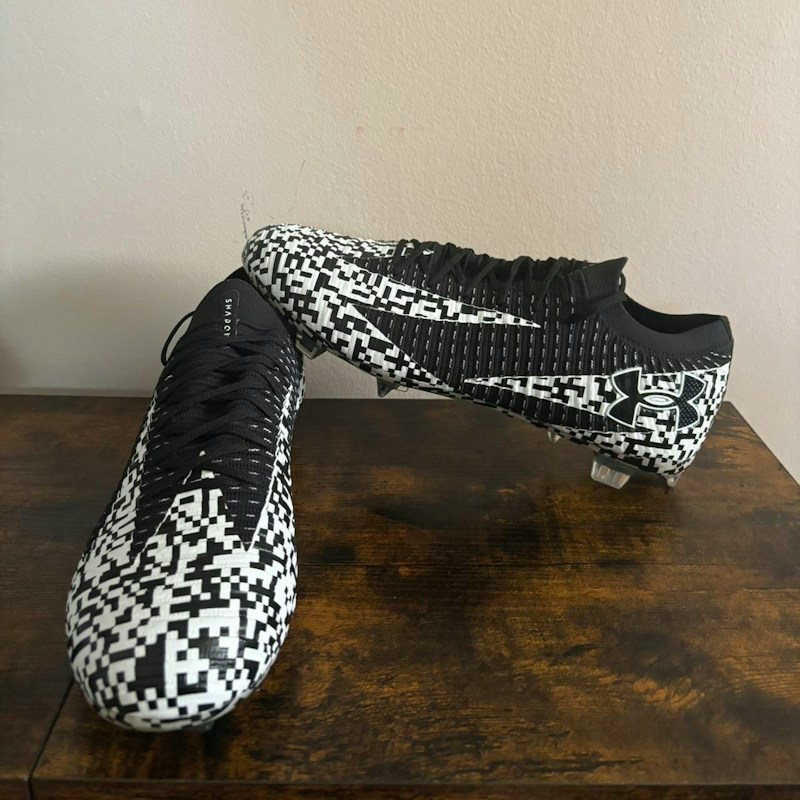 Under Armour Shadow Football Cleats Black White
