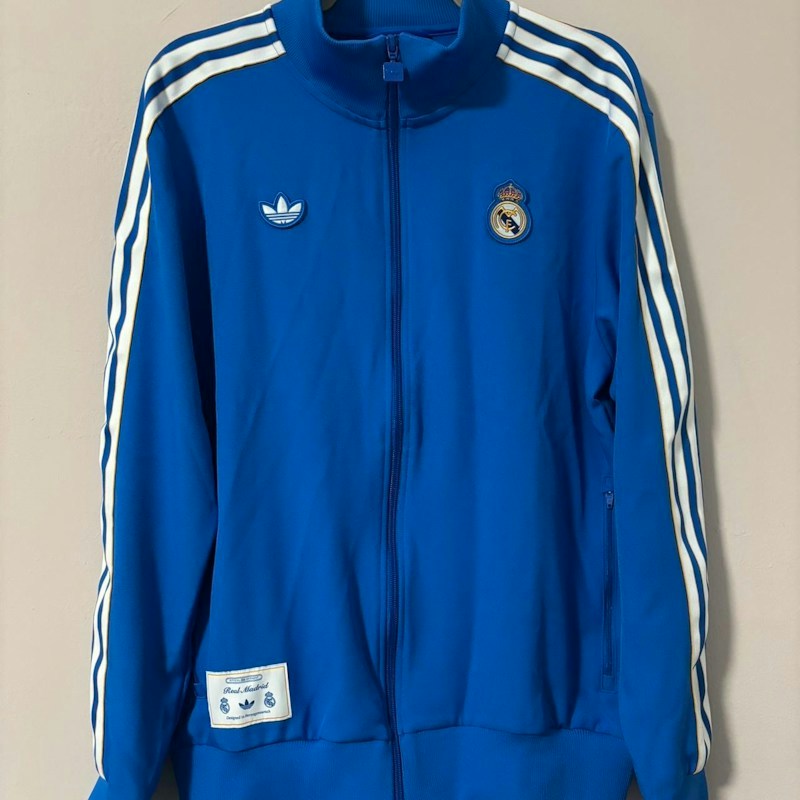 Adidas Real Madrid Track Jacket Blue
