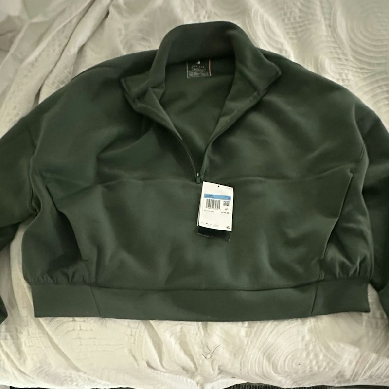 Nike Women's Training 1/2-Zip Top Green