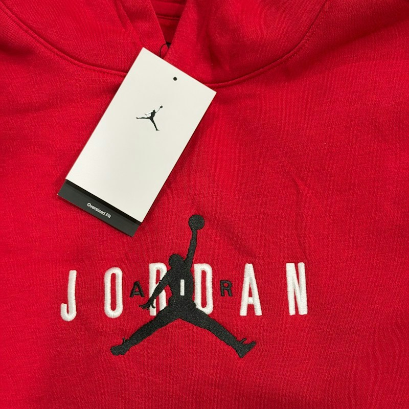 Jordan Jumpman Logo Hoodie Red