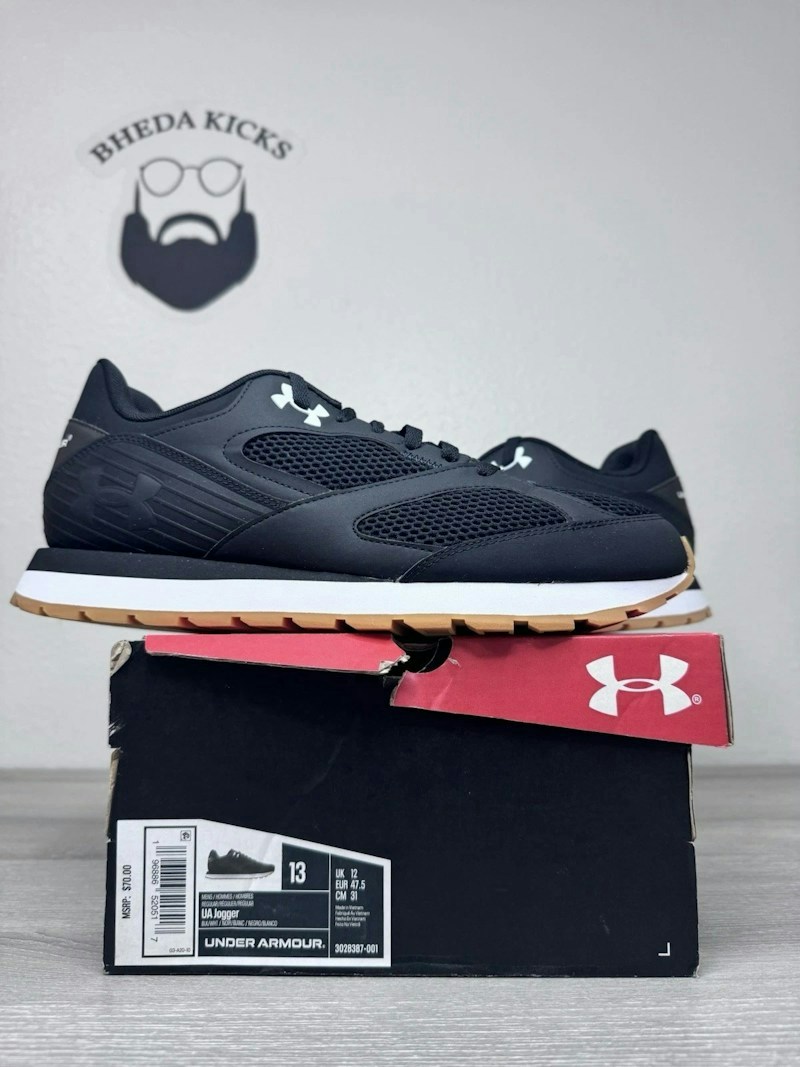 Under Armour UA Jogger Black White Noir