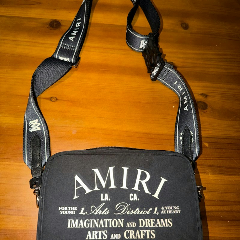 Amiri Arts District Camera Bag Black