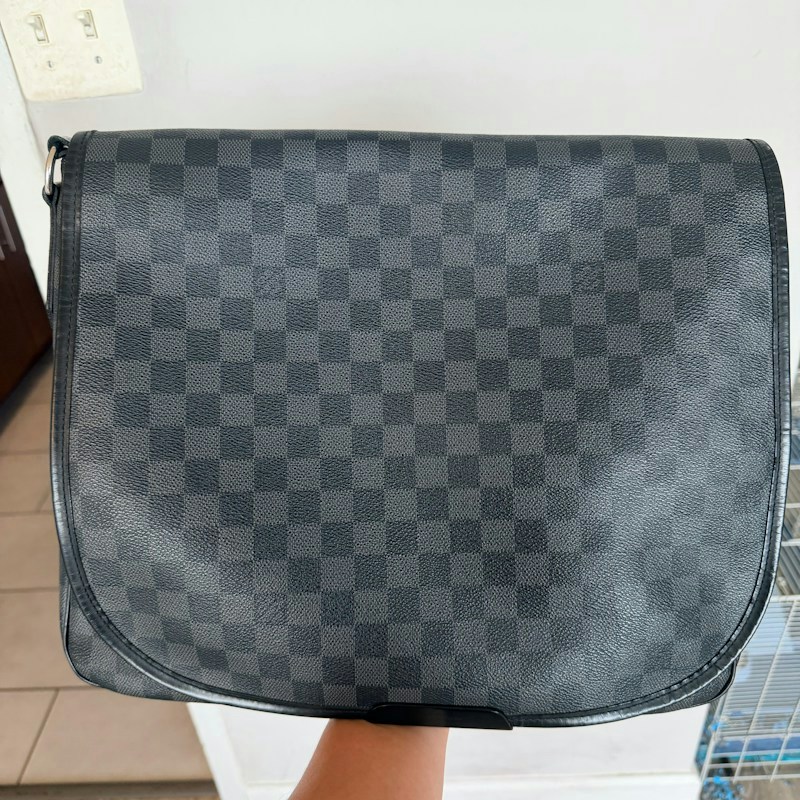 Louis Vuitton Damier Graphite Bag Black