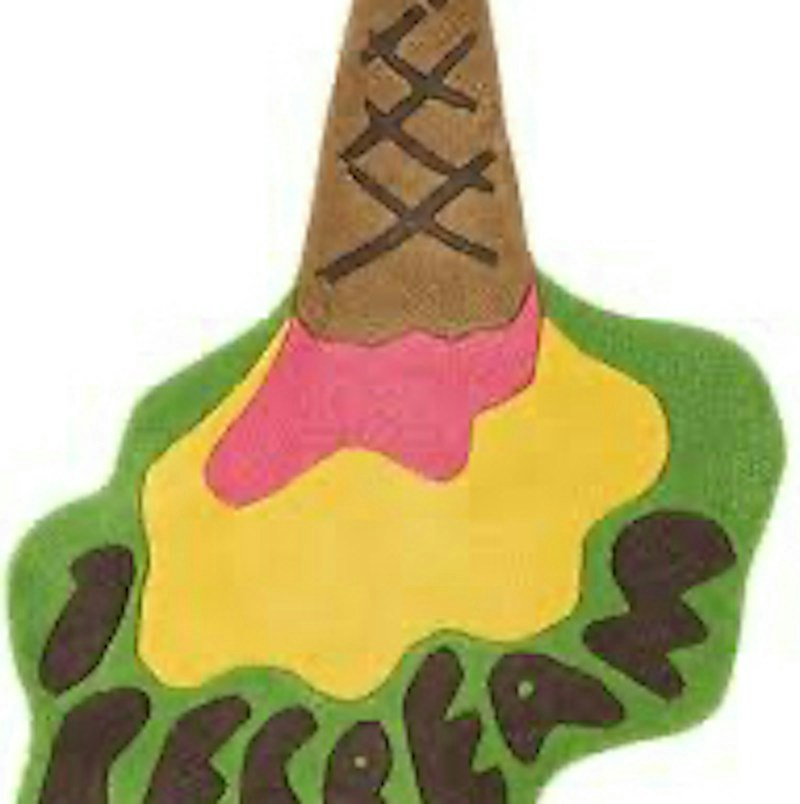 Billionaire Boys Club ICECREAM dropped Cone Rug Multi