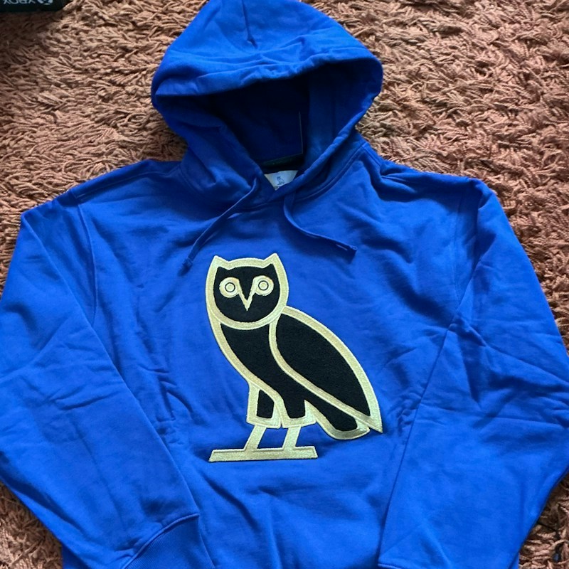 OVO Owl Hoodie Blue