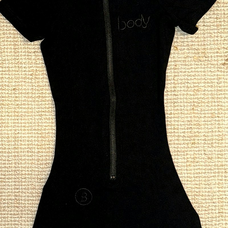 BodybyRaven Basics Romper Black