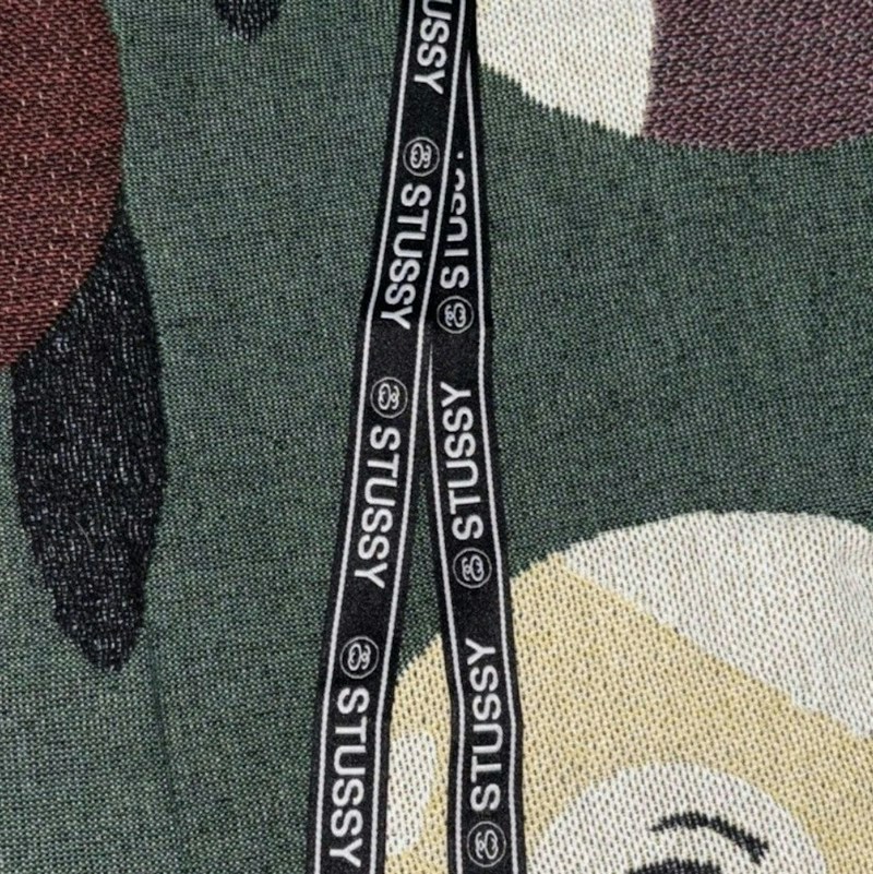 Stüssy Lanyard Black