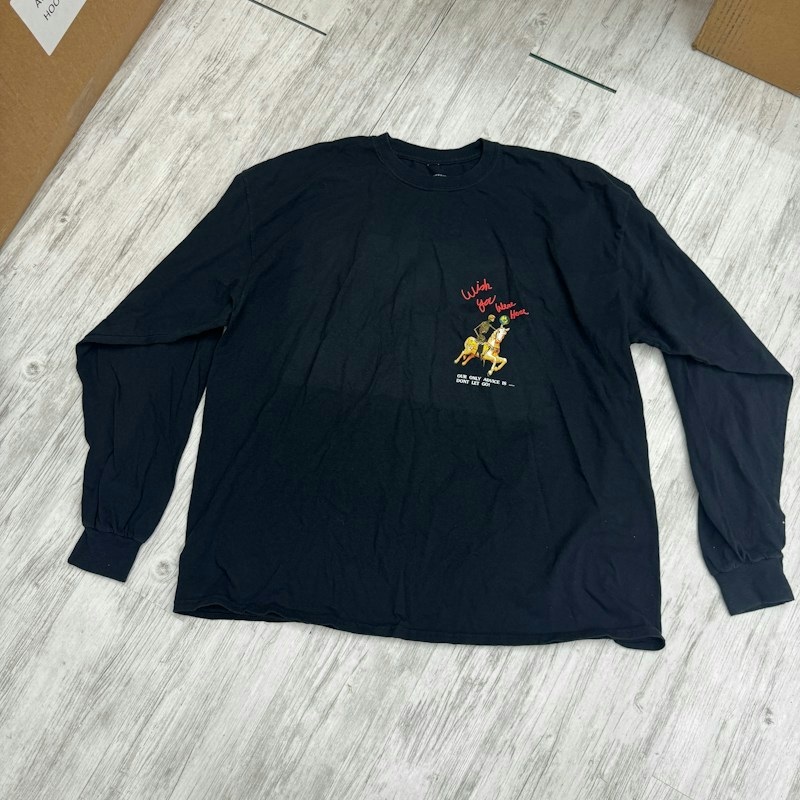 Cactus Jack Astroworld Tour Long Sleeve T-Shirt Black