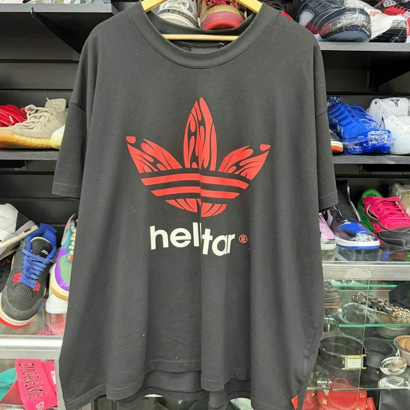 Heitor Adidas Trefoil T-Shirt Black