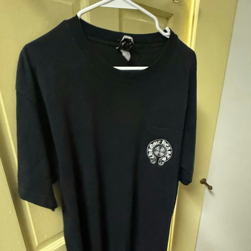 Chrome Hearts Multi Cemetery Cross Pocket T-Shirt Black