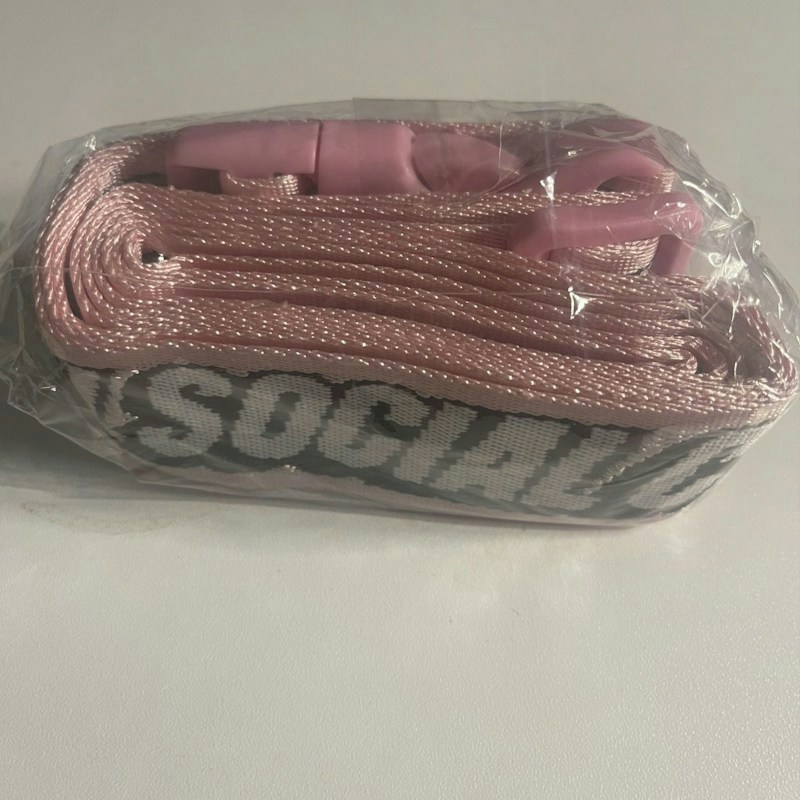 Anti Social Social Club Belt Pink