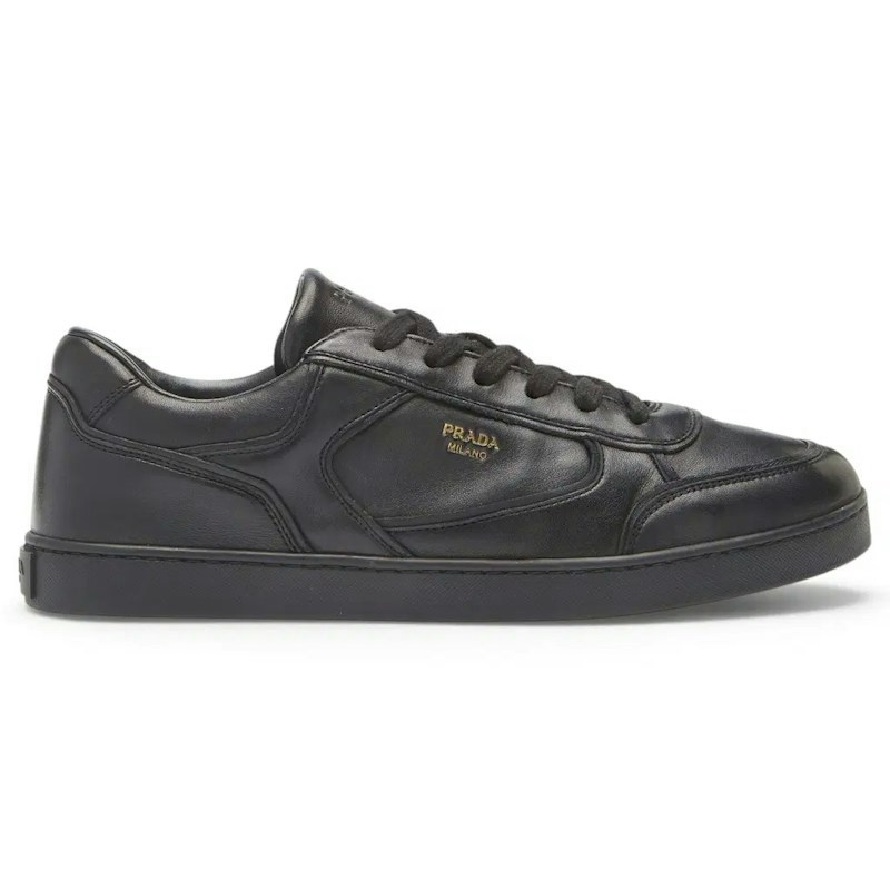 Prada Leather Trainer Black