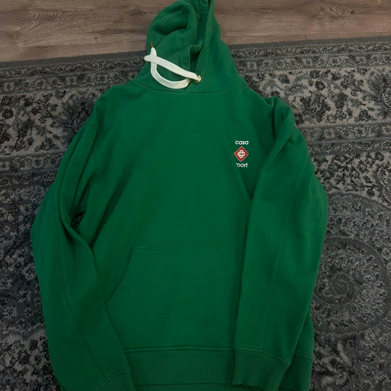 Casablanca Casa Sport Hooded Sweatshirt Green