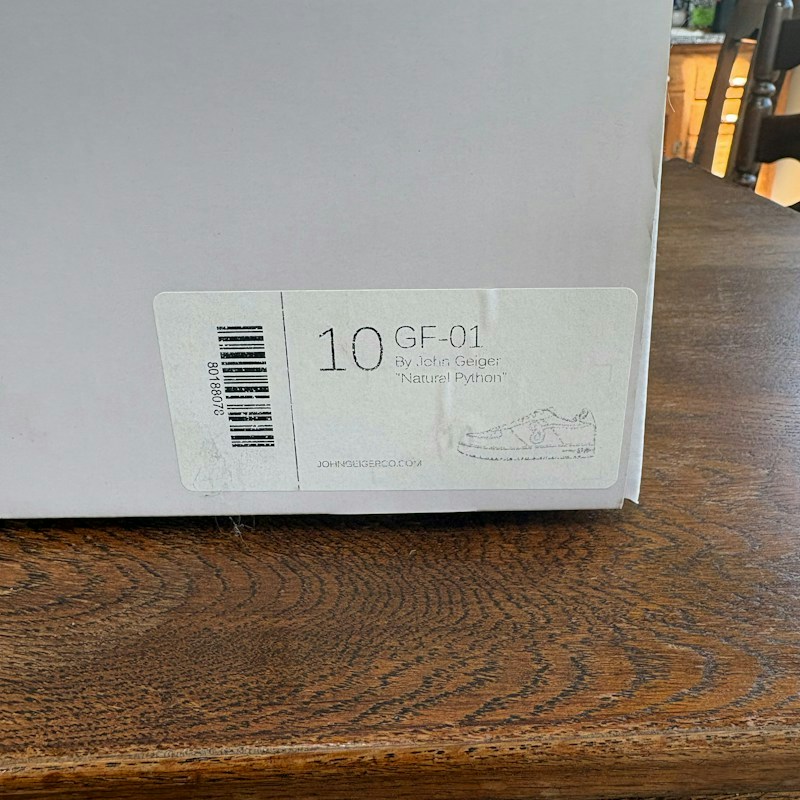 John Geiger GF-01 Natural Python