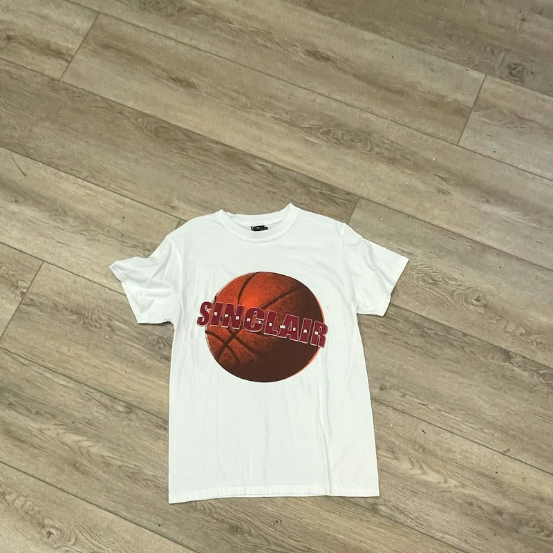 Sinclair Basketball Graphic T-Shirt White